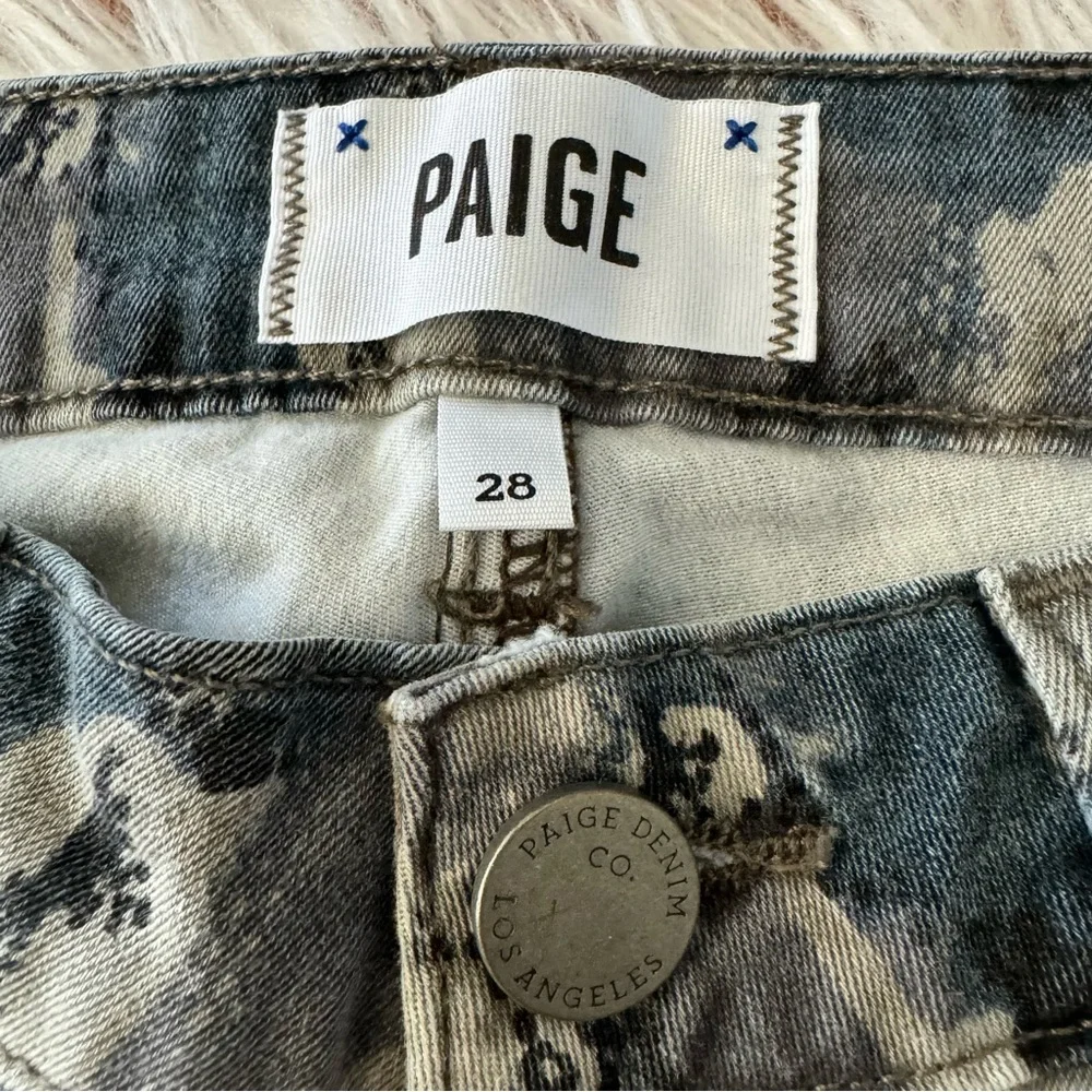 PAIGE snakeskin edgemont